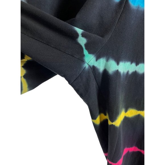 ❌SOLD❌ Torrid Classic Fit Jogger Back Tie Dye Size 3 French Terry Mid-Rise Pant - Picture 7 of 11